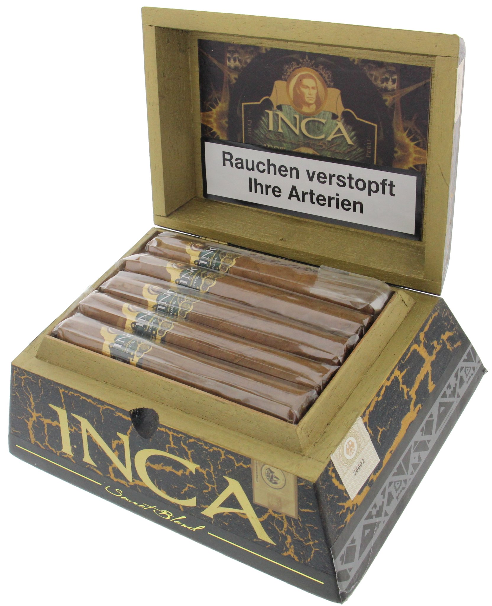 Inca Peru Tambo (Grand Corona) Kiste offen