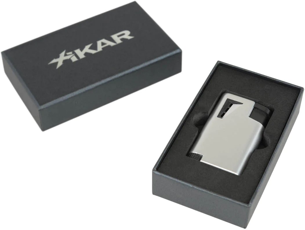 Xikar XK1 Single Silber (555SL) Box