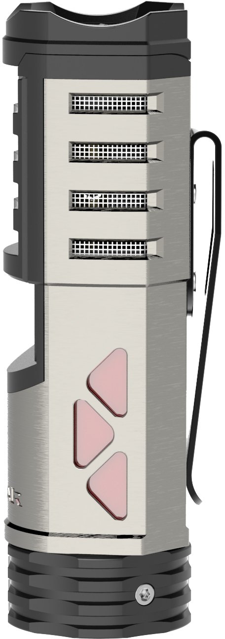 Xikar Tactical 1 Single Gunmeta/Schwarzl (551GMBK) linke Seite