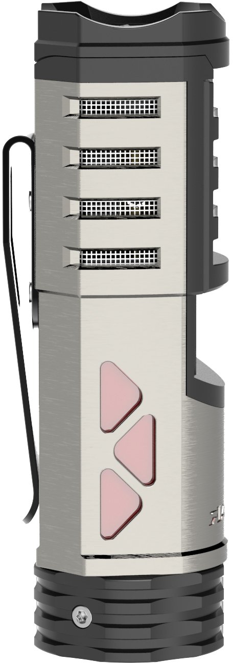 Xikar Tactical 1 Single Gunmeta/Schwarzl (551GMBK) rechte Seite