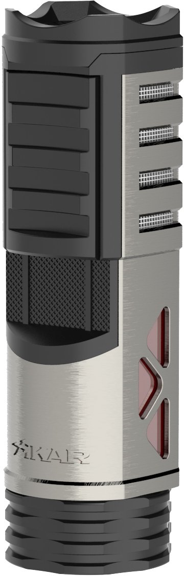 Xikar Tactical 1 Single Gunmeta/Schwarzl (551GMBK) seitlich