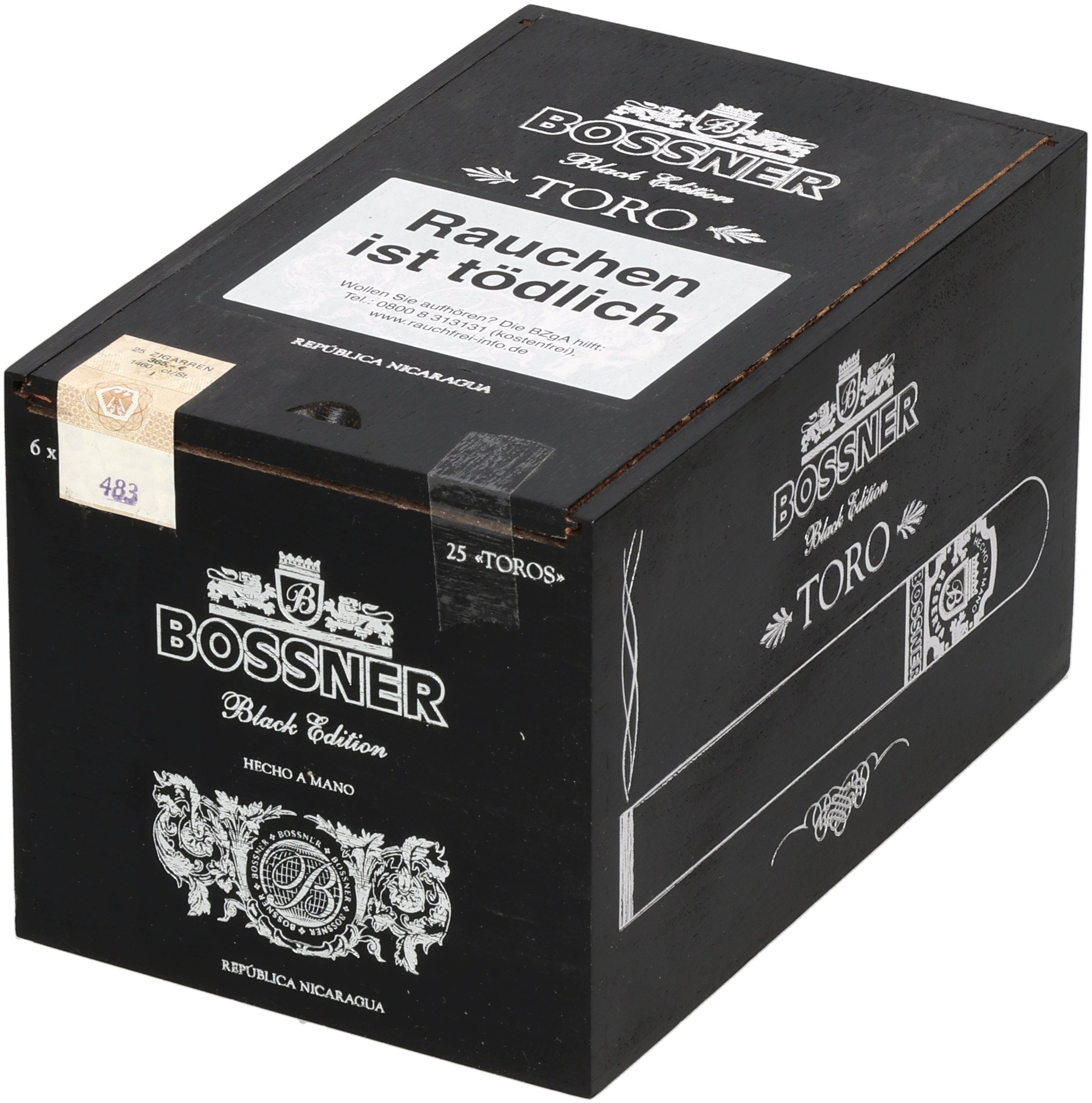 Bossner Black Edition (Nicaragua) Toro_Kiste