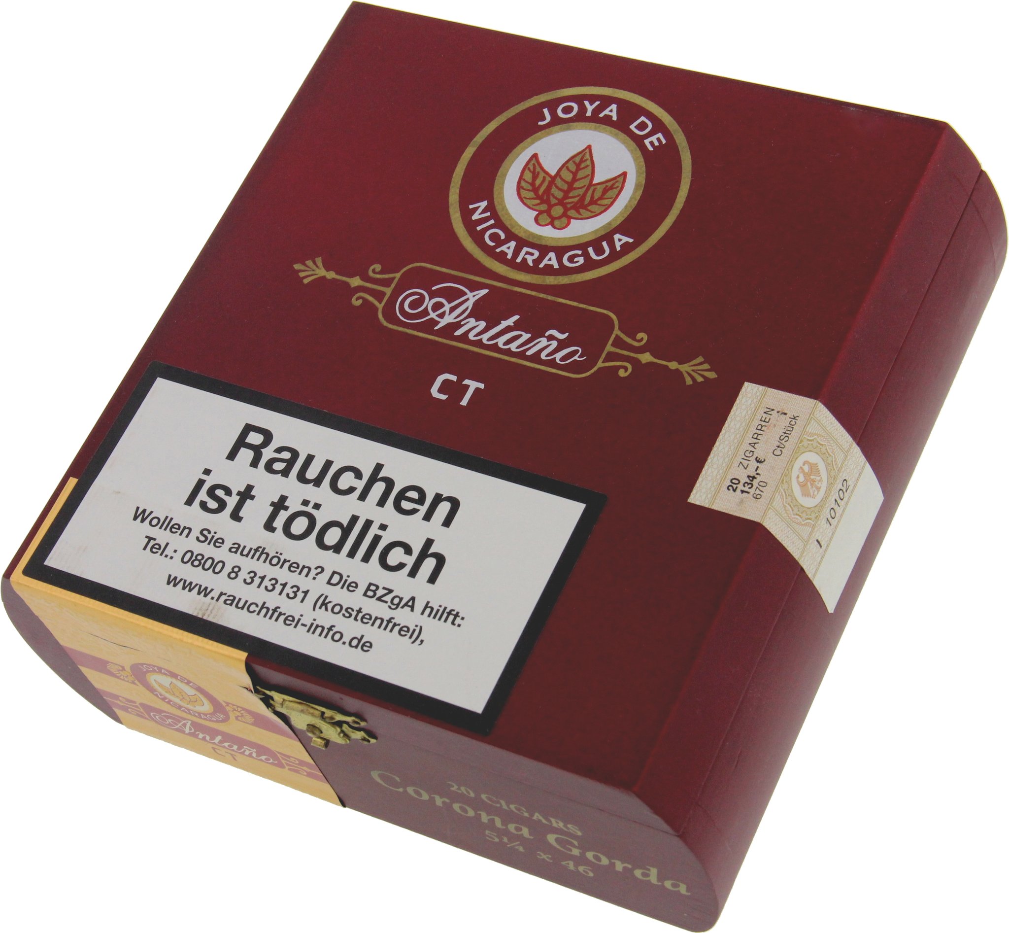 Joya de Nicaragua Antaño CT Corona Gorda Kiste