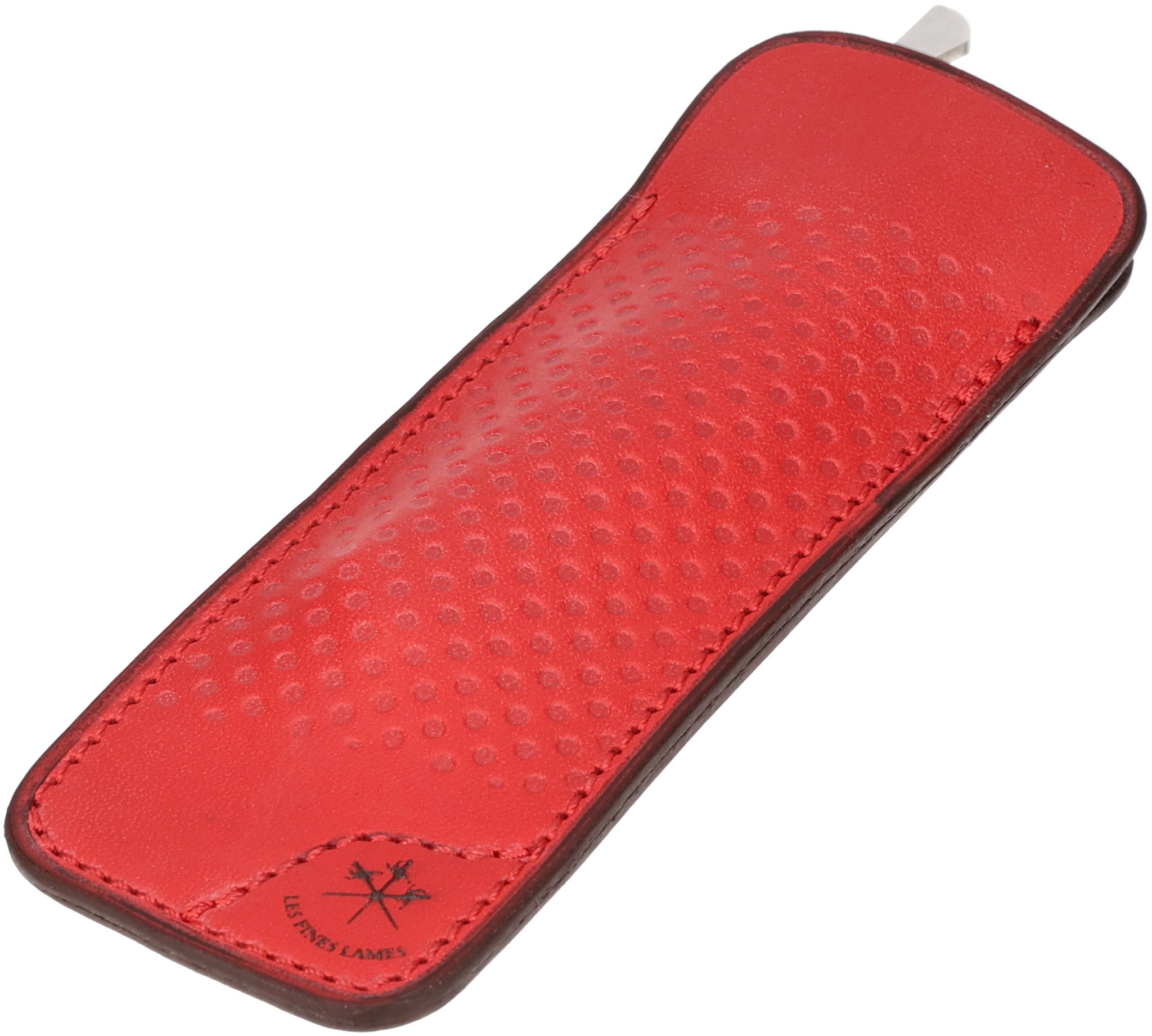 Les Fines Lames Zigarrenmesser Le Petit Lederetui Racing Red_03