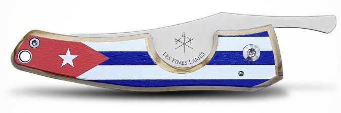 Les Fines Lames Zigarrenmesser Le Petit Flag Cuba light