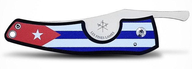 Les Fines Lames Zigarrenmesser Le Petit Flag Cuba dark