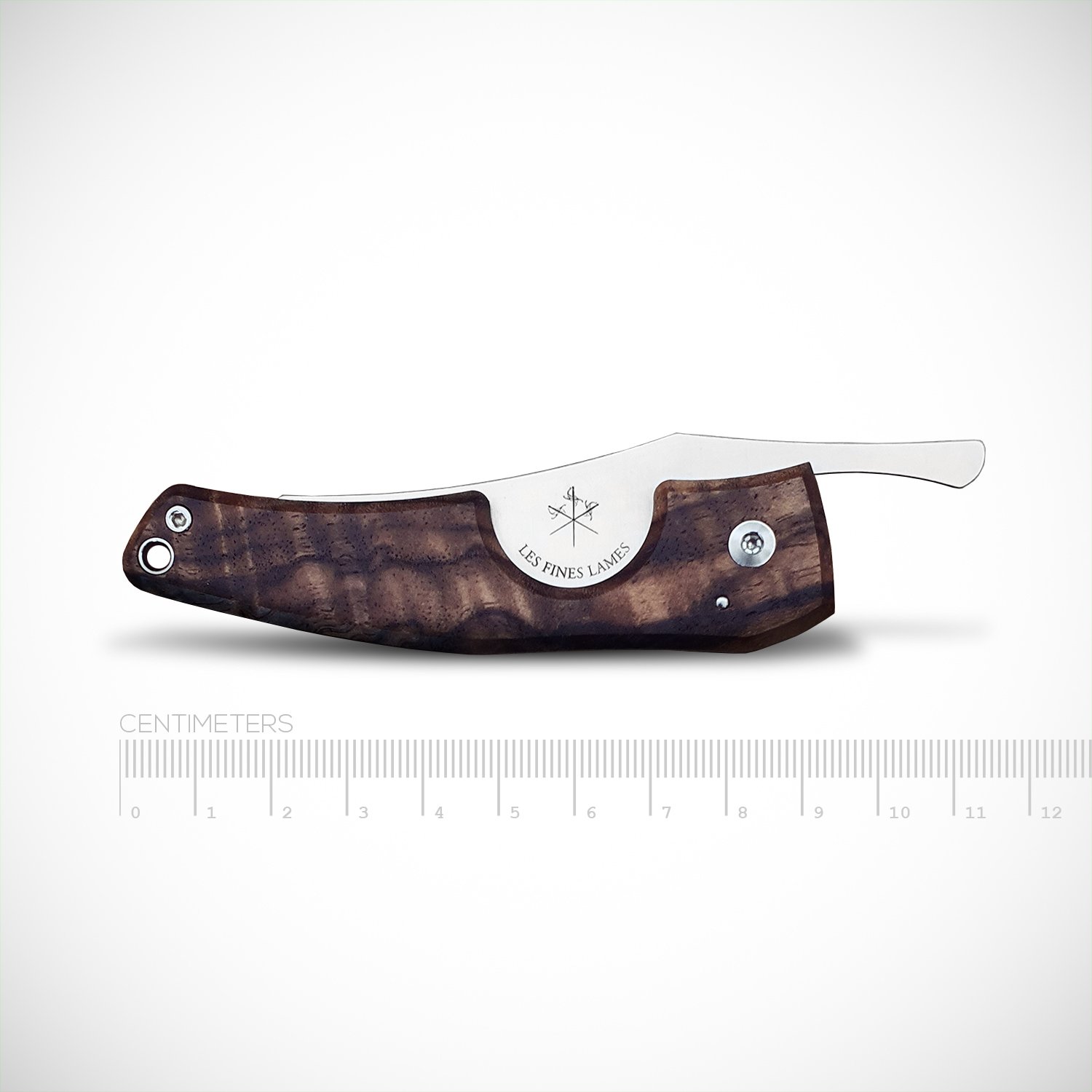 Les Fines Lames Zigarrenmesser Le Petit Gunstock Walnut Burl Test