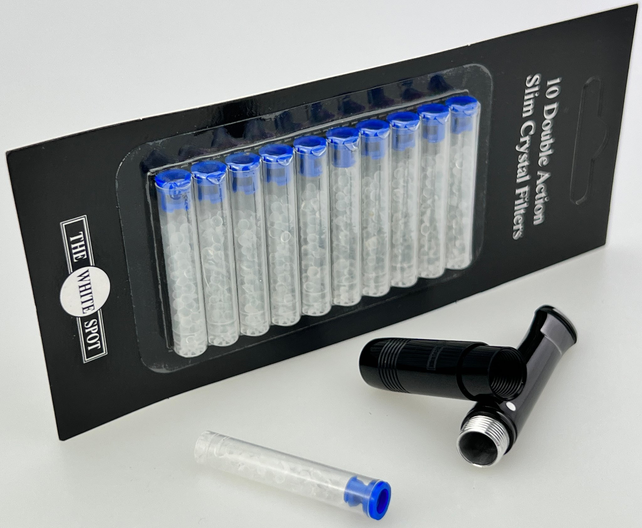 Dunhill The White Spot Zigarillospitze schwarz 8.2cm Edition (DUCH5301) Filterbild