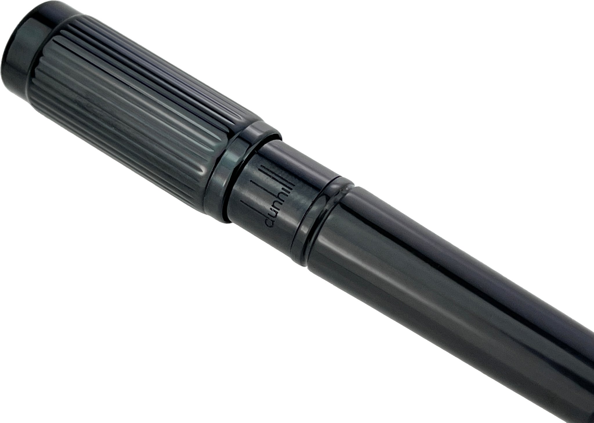 Dunhill The White Spot Zigarillospitze schwarz ET Lines 8.2cm Edition (DUCH5303) Detailbild