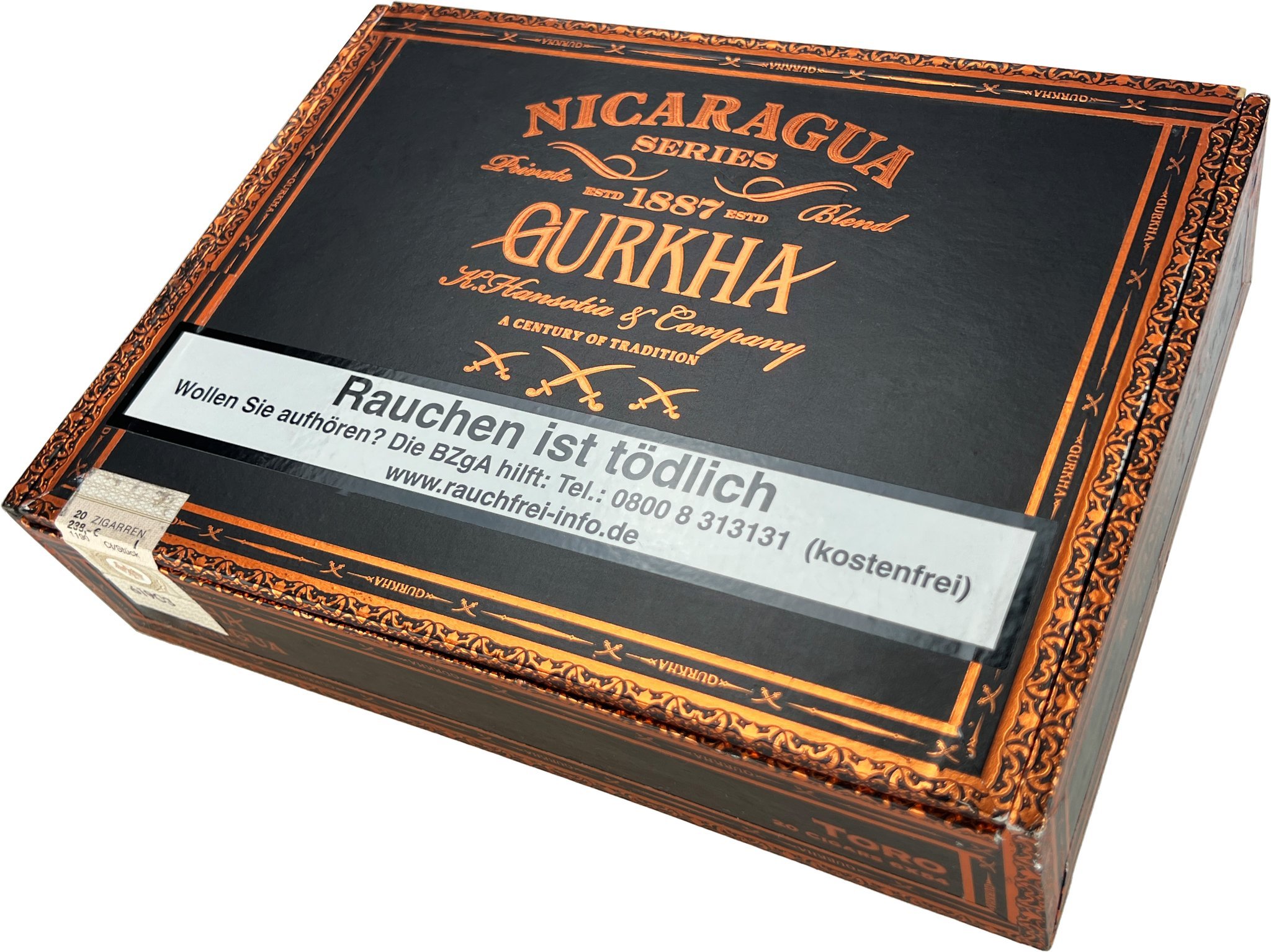 Gurkha Nicaragua Series Toro Kiste