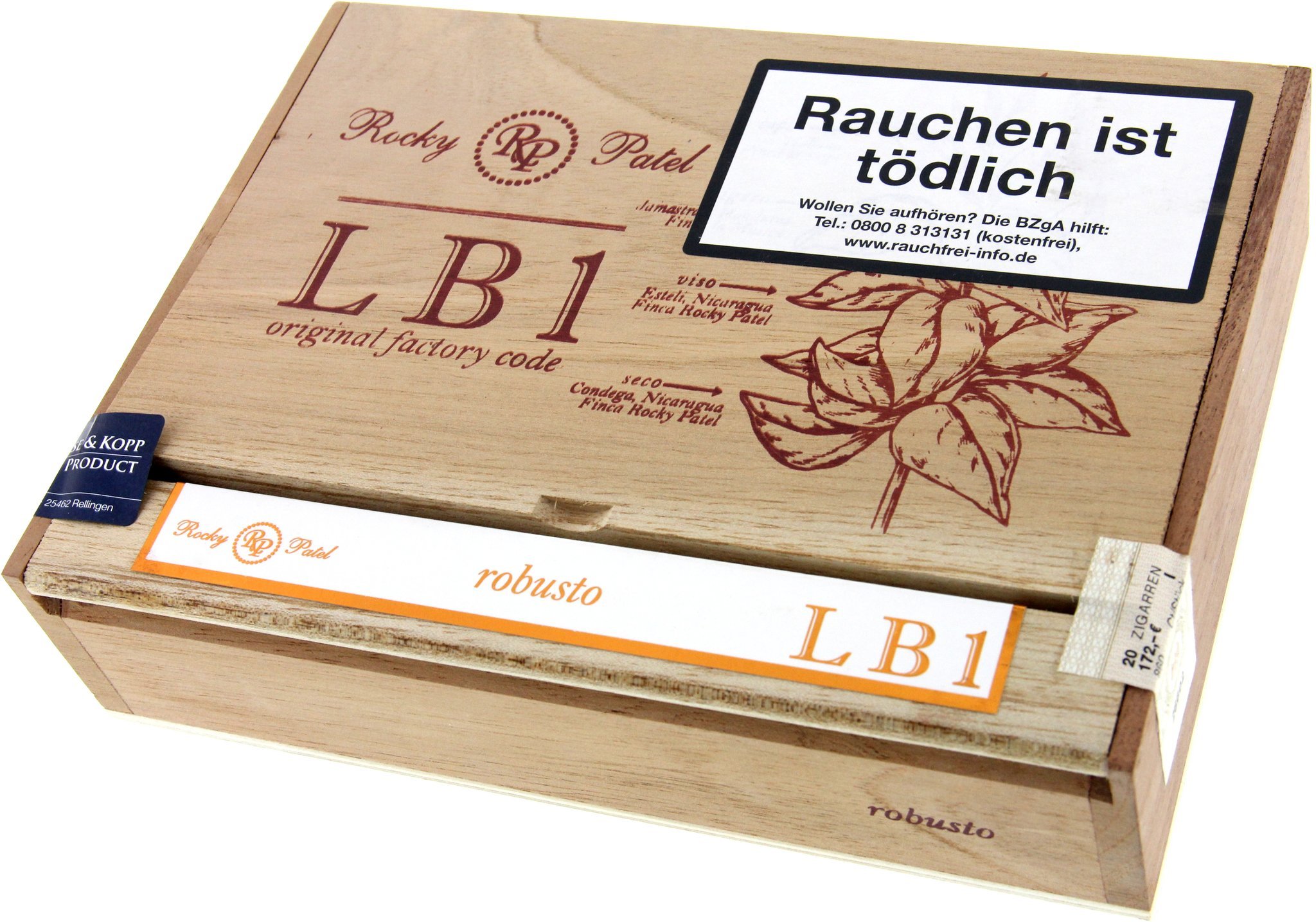 Rocky Patel LB-1 Robusto Kiste