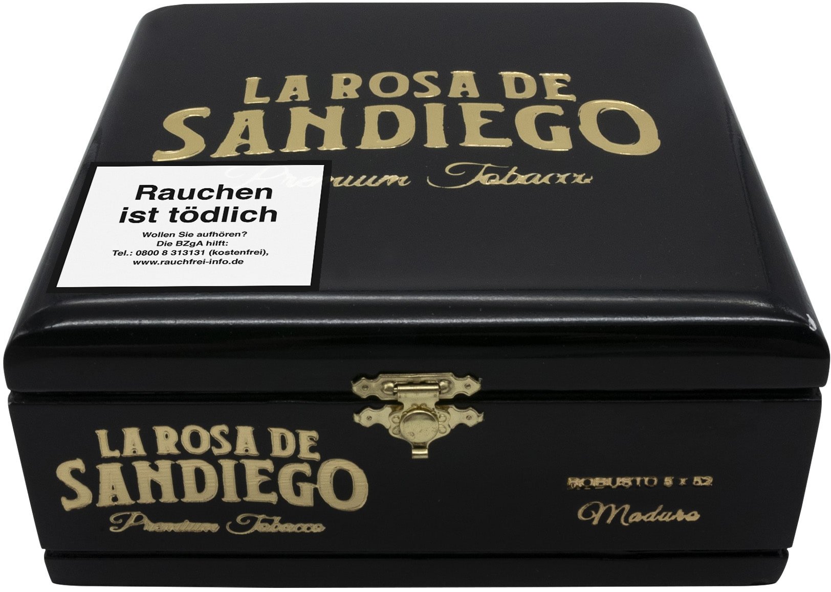 La Rosa de Sandiego Maduro Robusto N Kiste