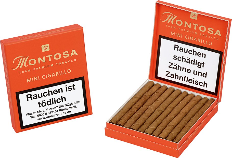 Montosa Zigarillo Mini No. 662 Detailbild