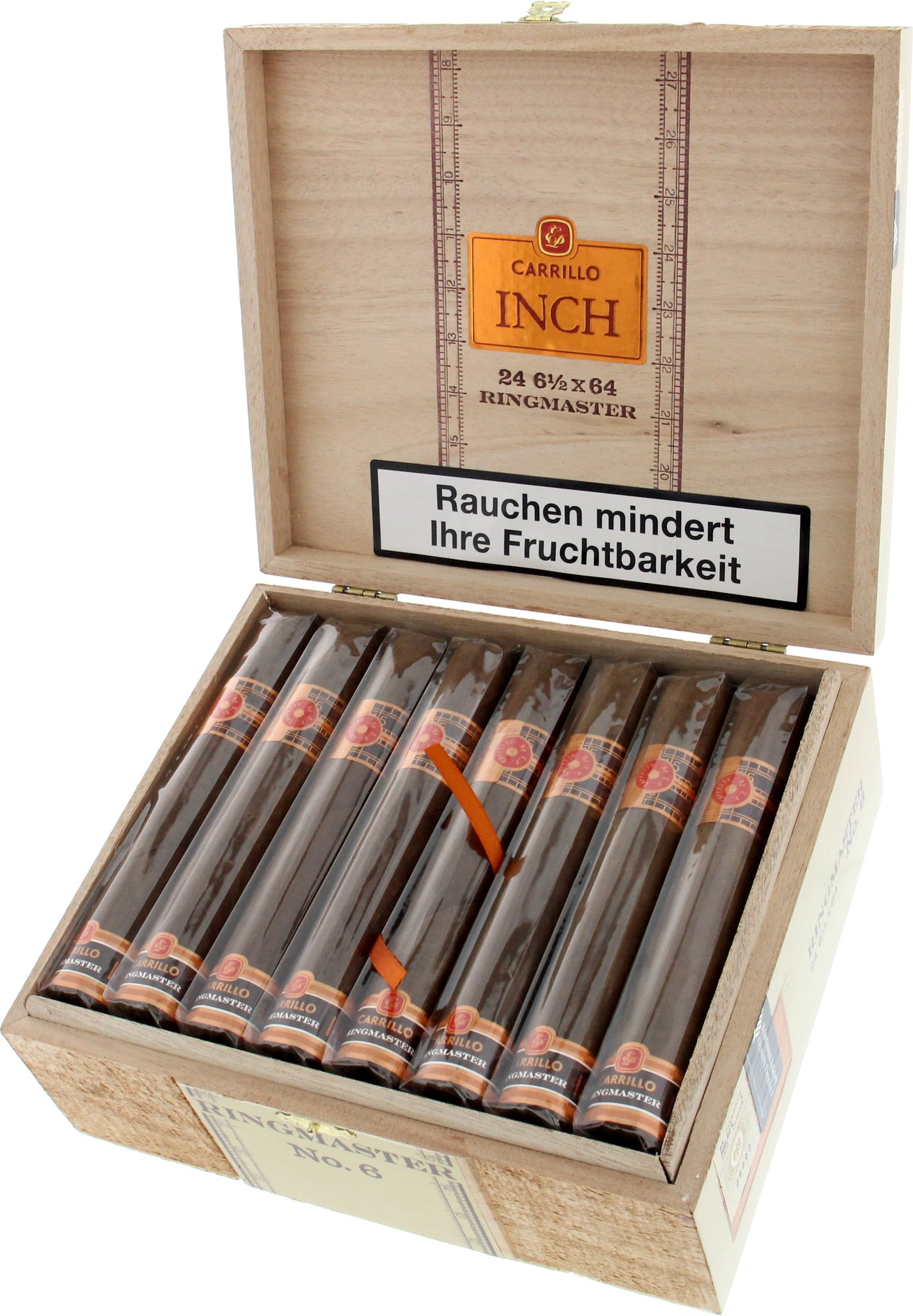 EPC Ernesto Perez-Carrillo INCH Ringmaster No. 6 (Double Toro) Kiste offen