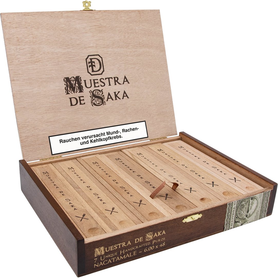 Dunbarton Muestra de Saka Nacatamale Kiste offen