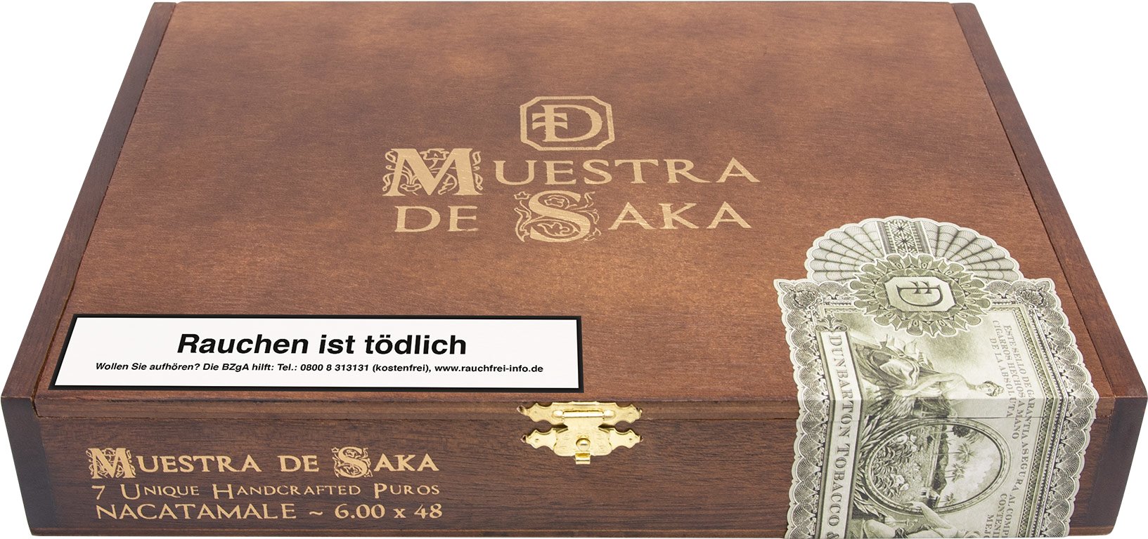 Dunbarton Muestra de Saka Nacatamale Kiste Frontal