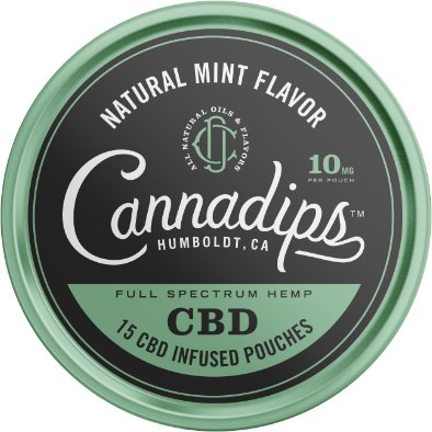 CBD Beutel Natural Mint Flavor