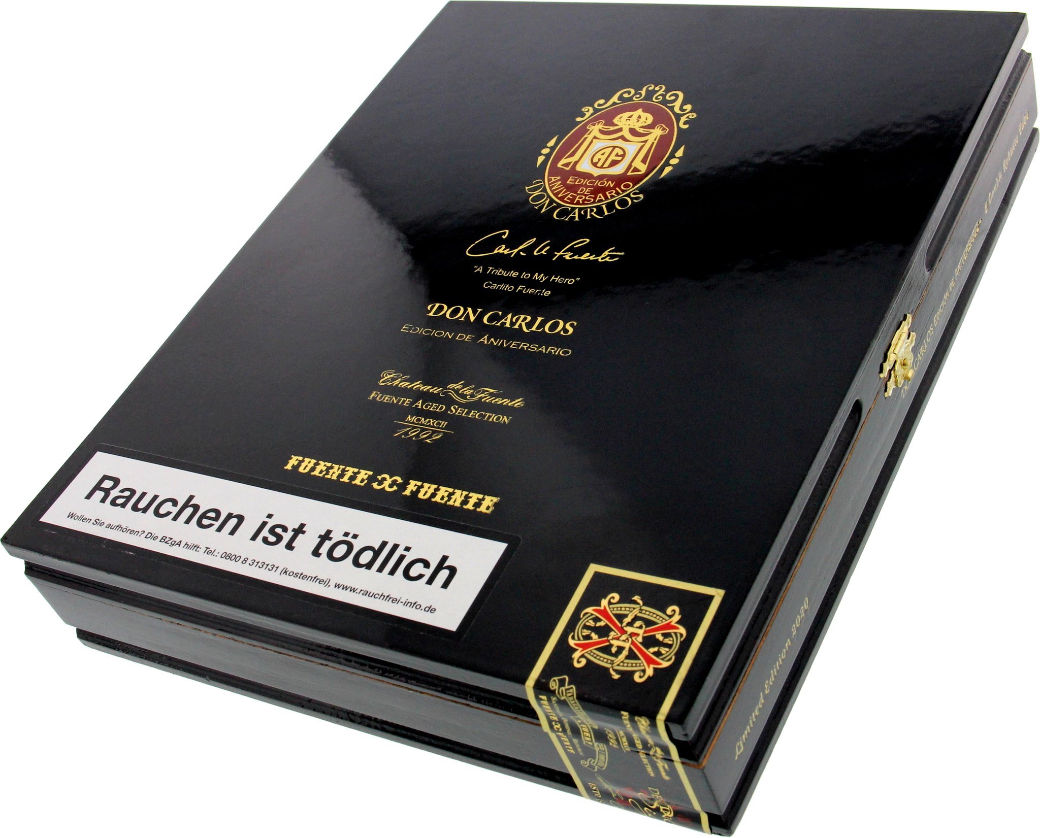 Arturo Fuente Don Carlos Edicion de Aniversario Double Robusto Tubo Kiste