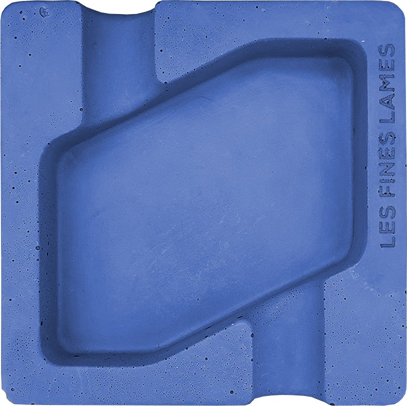 Les Fines Lames Aschenbecher Dyad Anthracite (2 Ablagen)