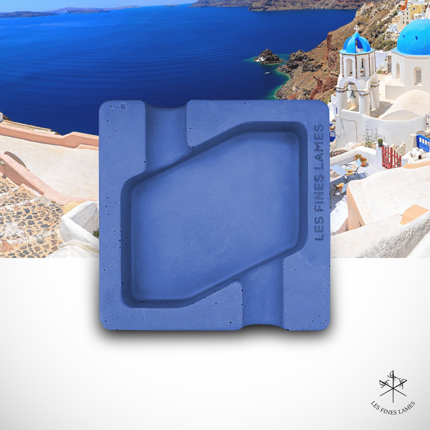 Les Fines Lames Aschenbecher Dyad Anthracite (2 Ablagen) Stimmungsbild