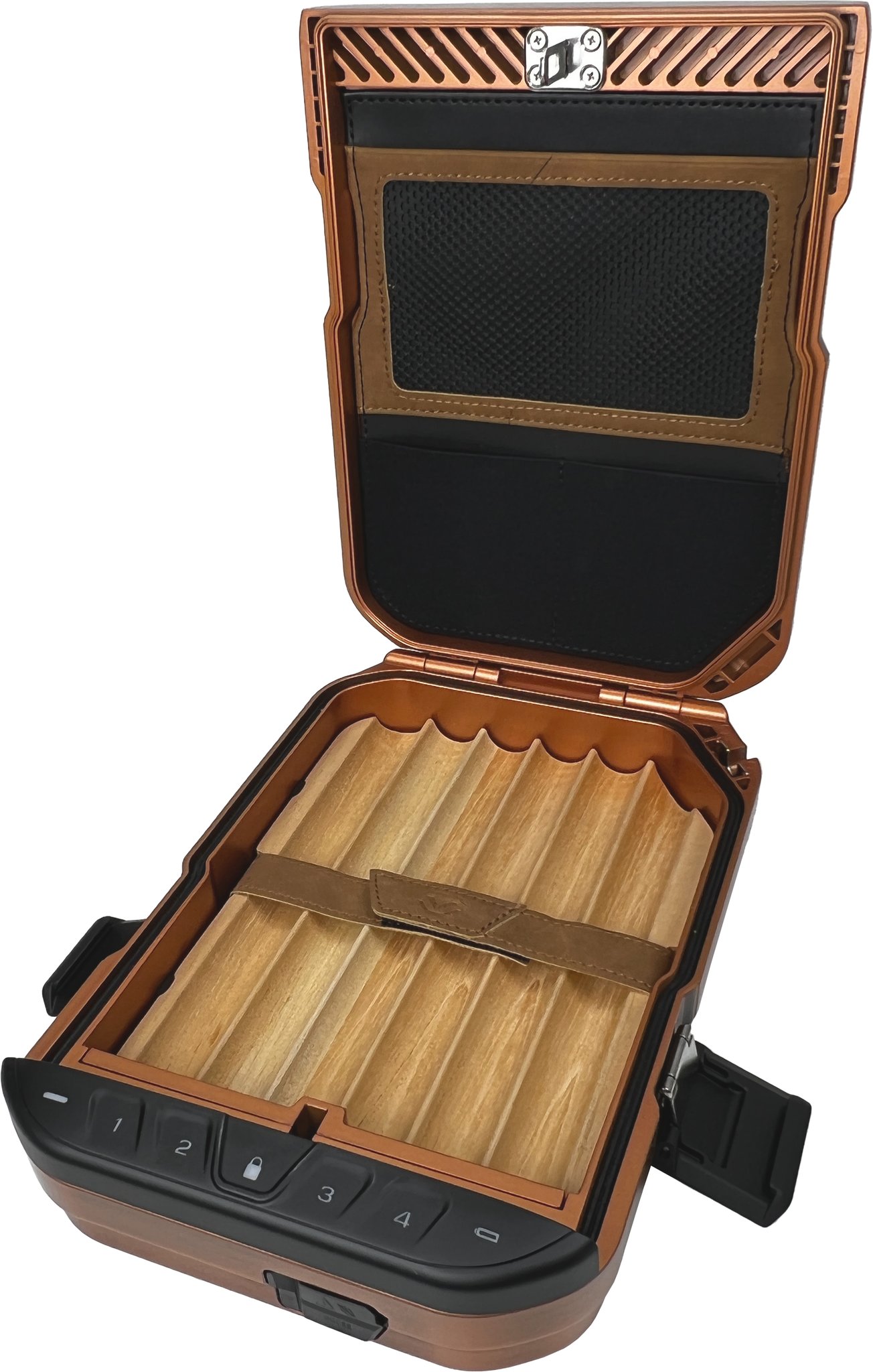 Vaultek Humidor Lifepod Reisehumidor (LH10-AB) bronze Detailbild
