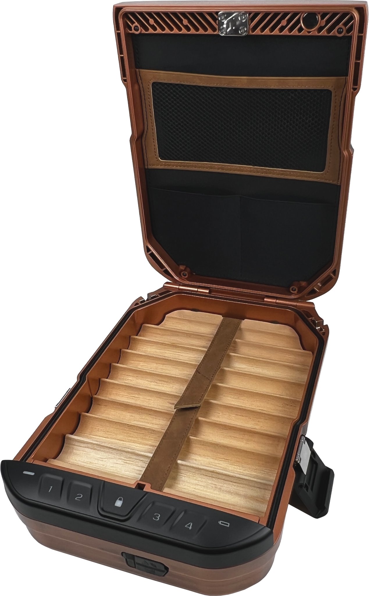 Vaultek Humidor Lifepod Reisehumidor 2.0 (LH20-AB) bronze Detailbild