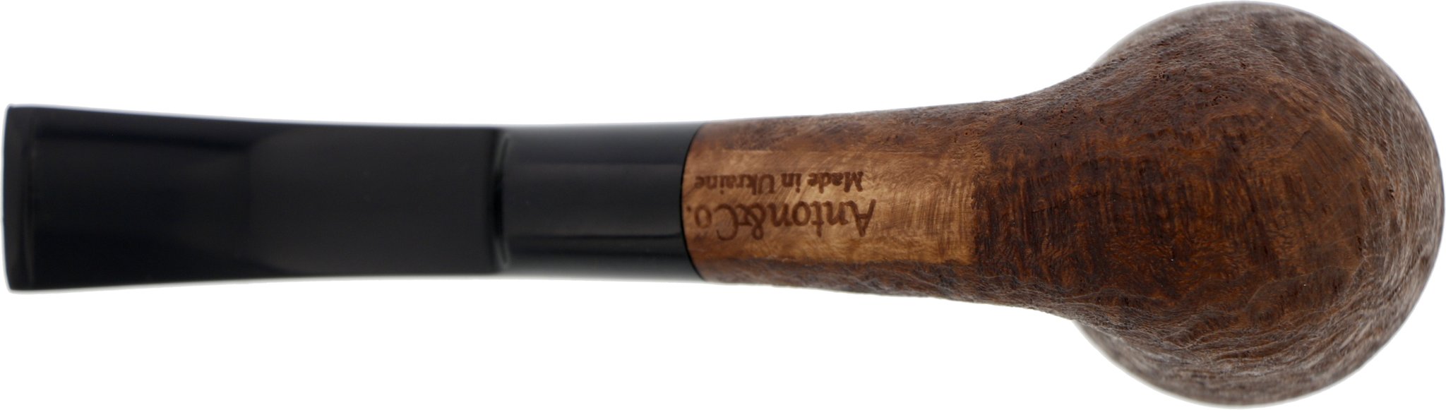 Anton & Co Pipes Pfeifen Bent Dublin Brown Unterboden