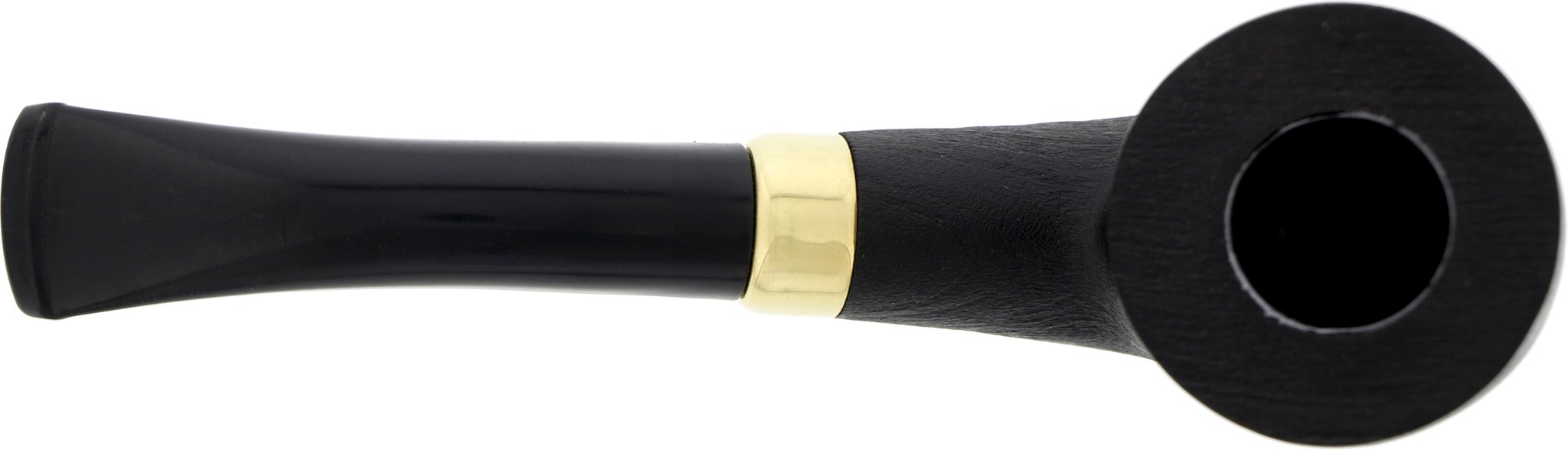 Anton Pipes Pfeifen P003 Black sandblast Maple (Ahorn) Draufsicht