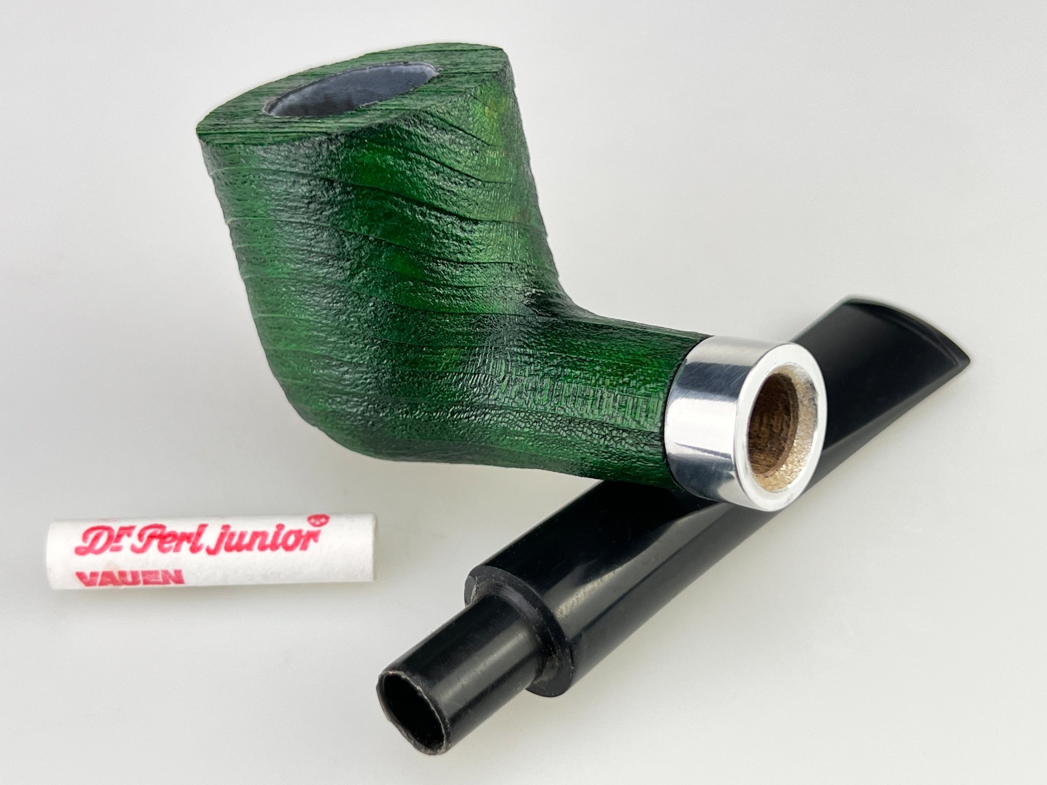 Pot Green sandblast Detailbild 4