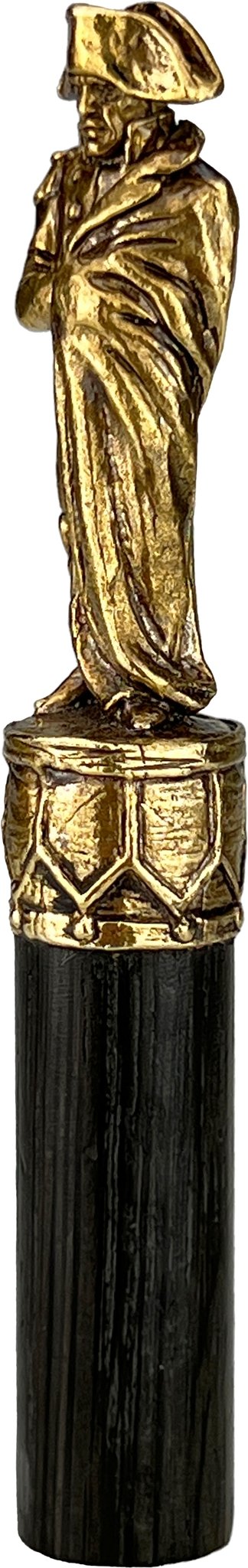 Messing Napoleon on the Drum seitlich