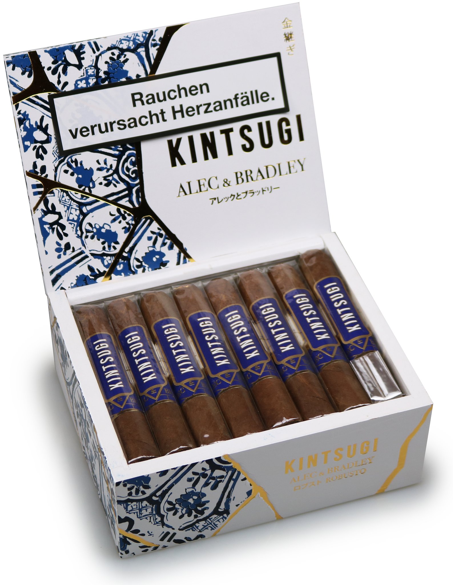 Alec Bradley Kintsugi Robusto Kiste offen