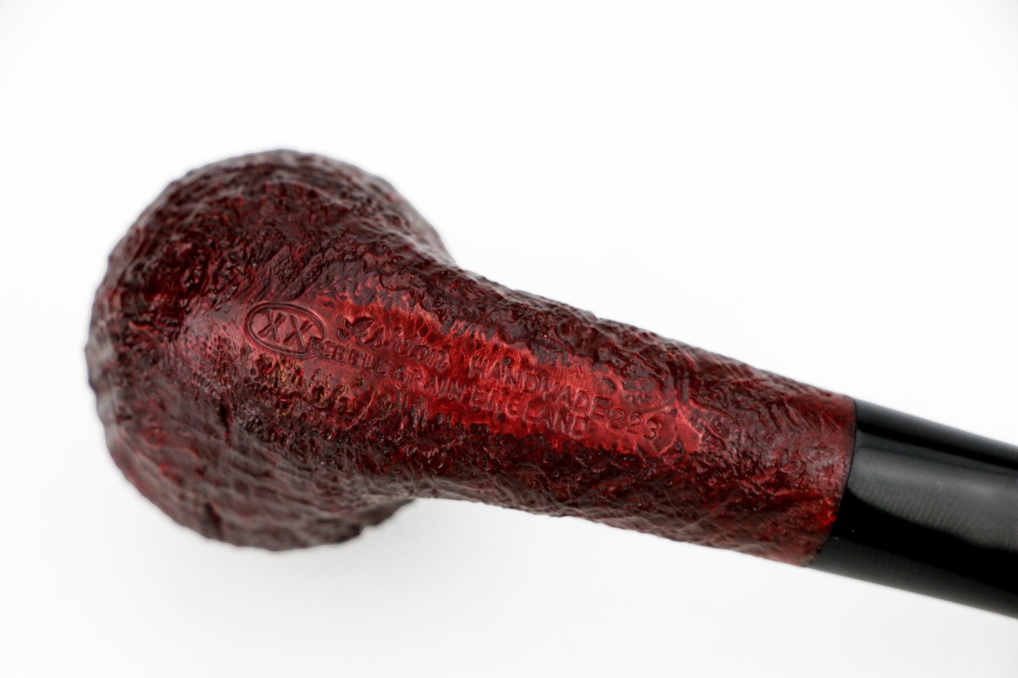 Ashton Pipes Pfeifen sandblast XX Pebble Grain (Nr. 108)_03
