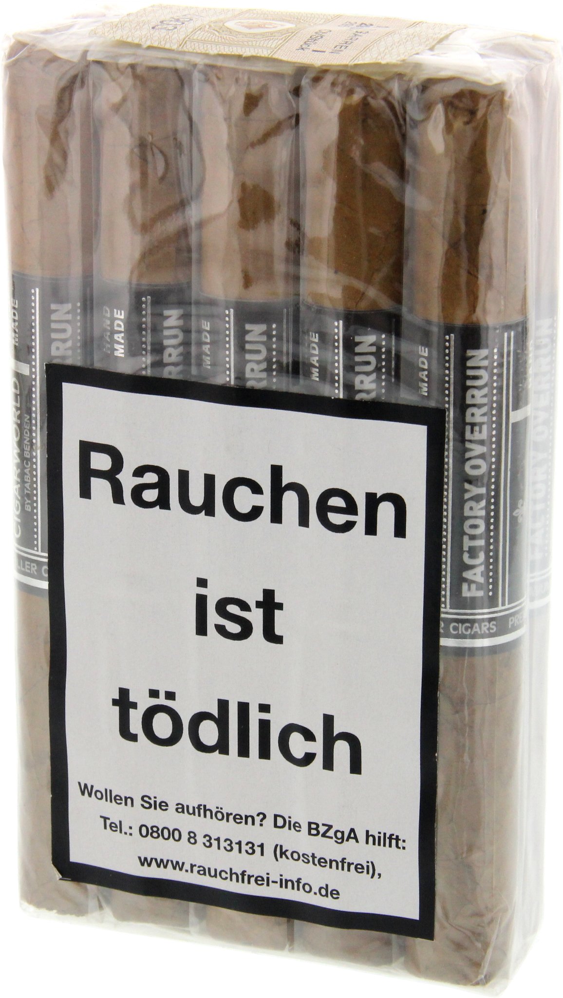 Belmore Connecticut (ehemals Clasico) Corona (mit Factory Overrun Ring) Bundle