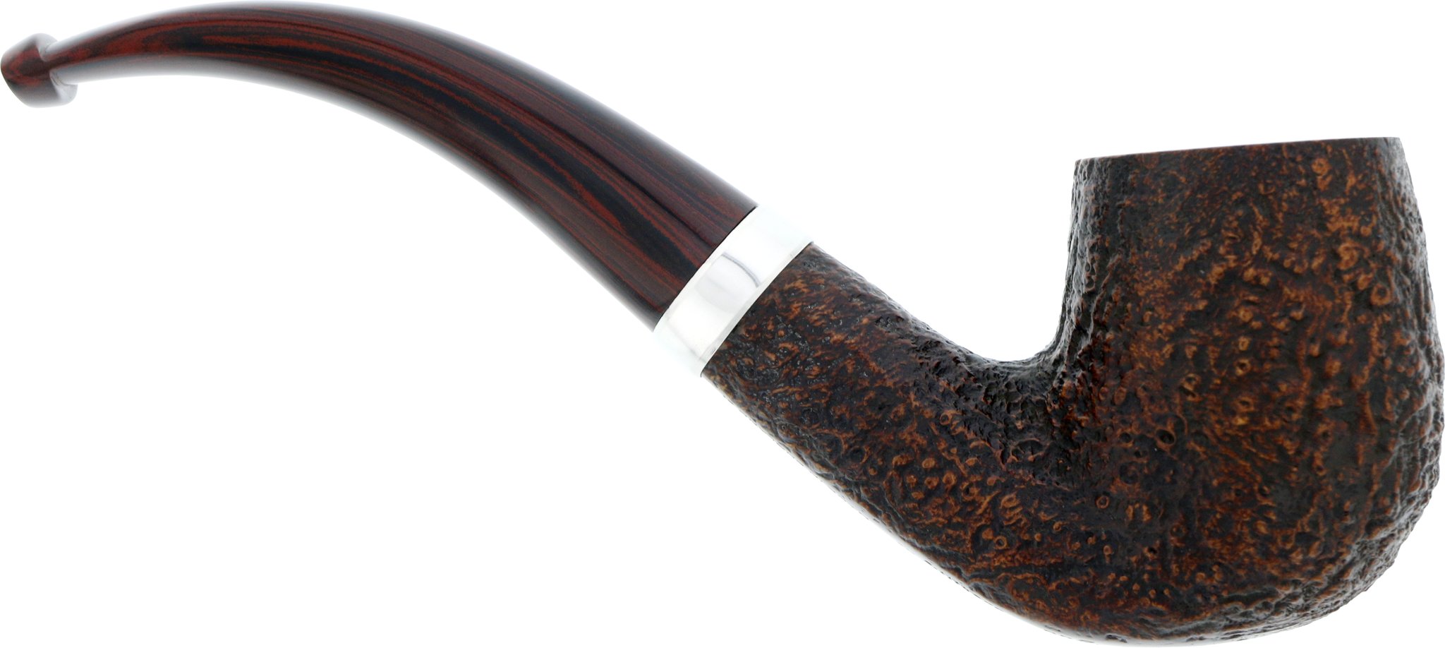 Dunhill The White Spot Pipes Cumberland 9mm Filter Bent 4102F No. 1 Detailbild