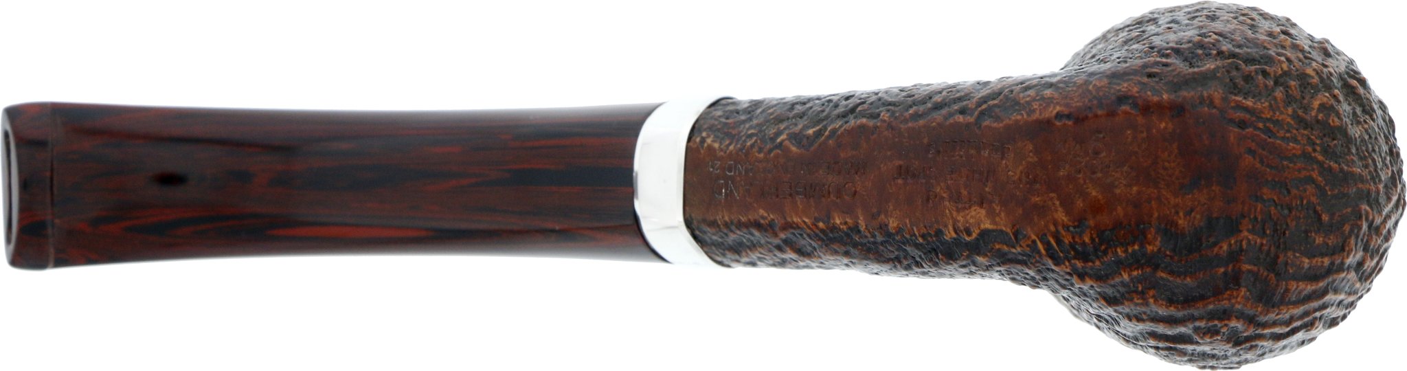 Dunhill The White Spot Pipes Cumberland 9mm Filter Bent 4102F No. 1 Unterboden