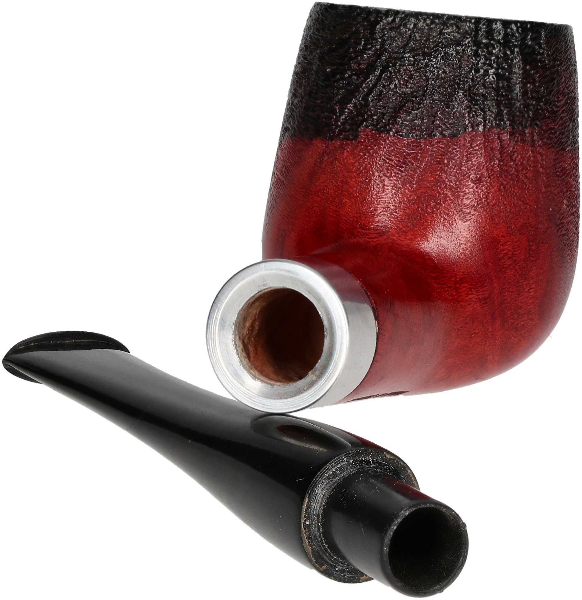 Anton Pipes Bruyere Pfeifen Modell 342 Black Red_05