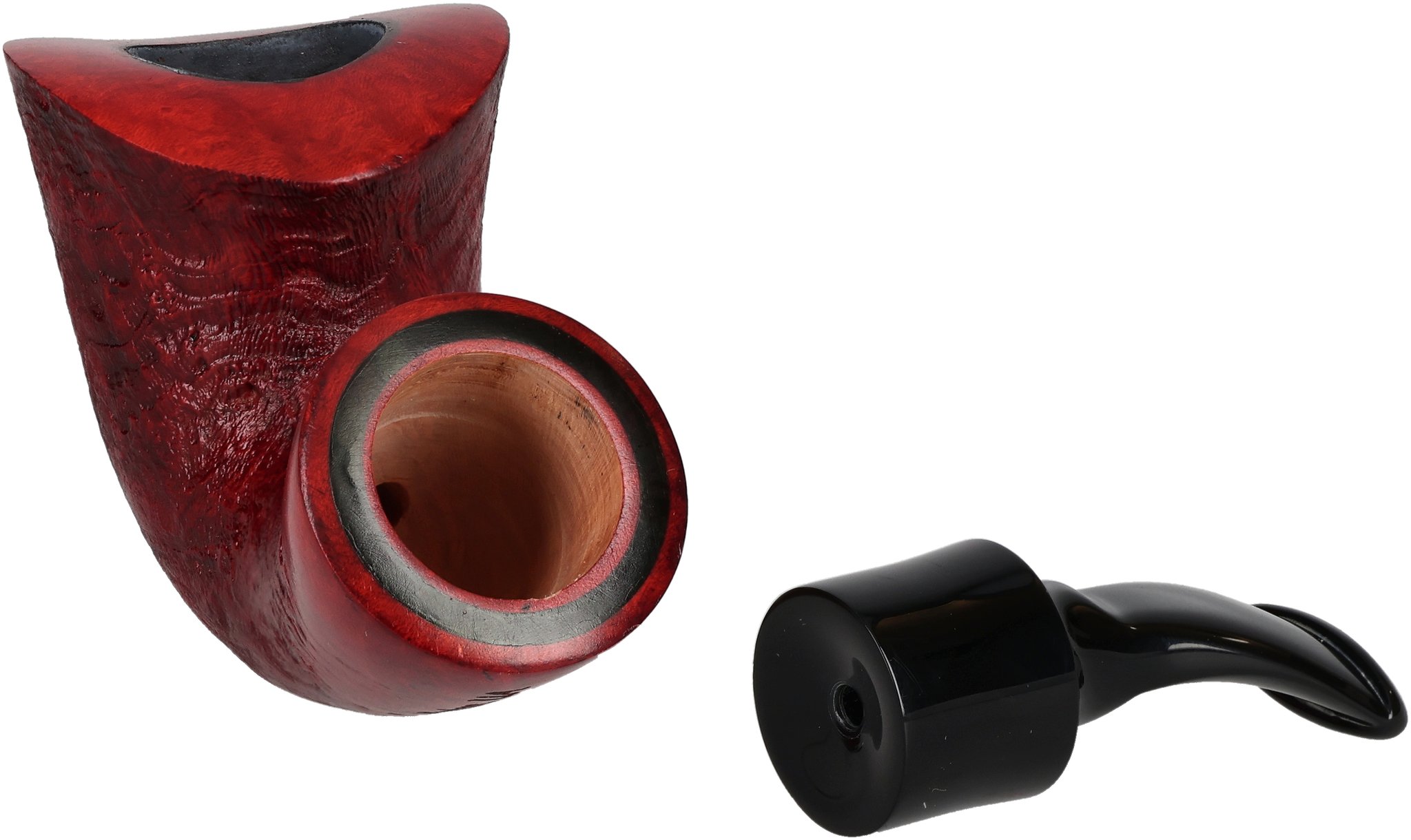 Anton Pipes Bruyere Pfeifen Modell 123R Red_04