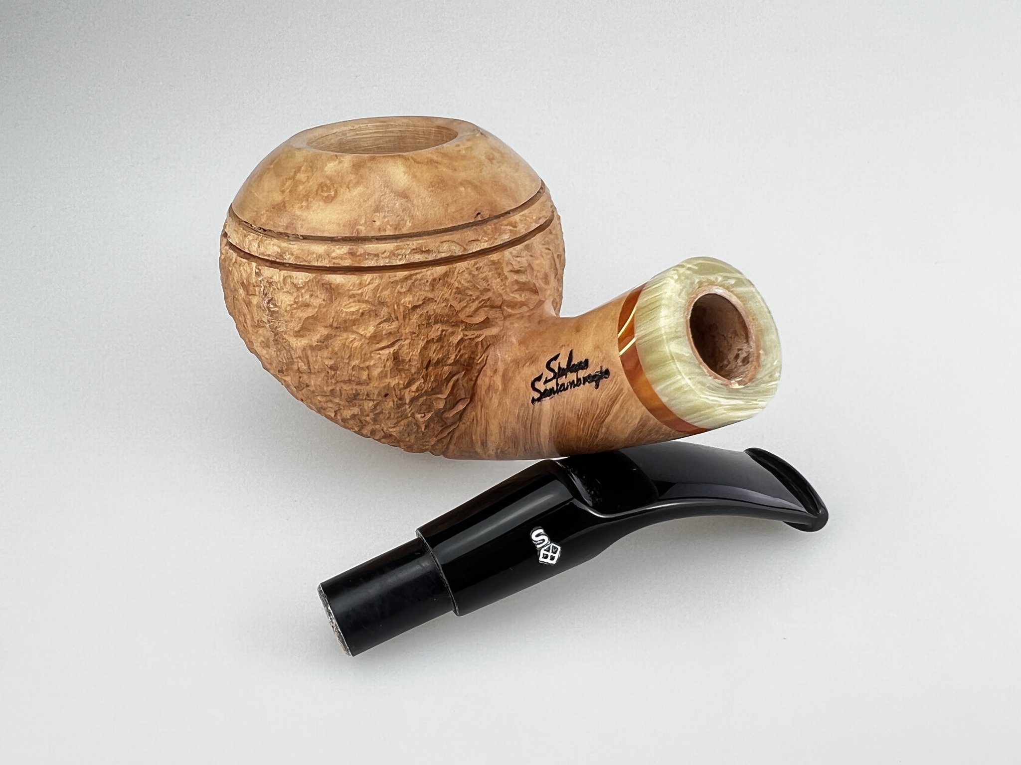 Stefano Santambrogio Pfeifen Big No. 117 Detailbild 07
