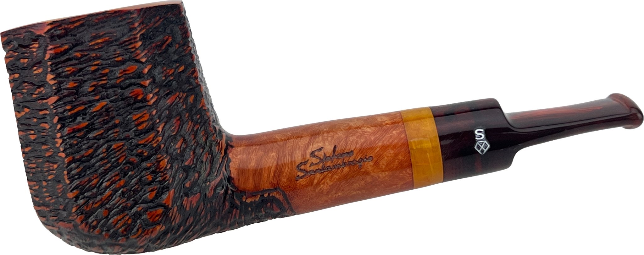 Stefano Santambrogio Pfeifen Rustic big (interne Nr. 392)