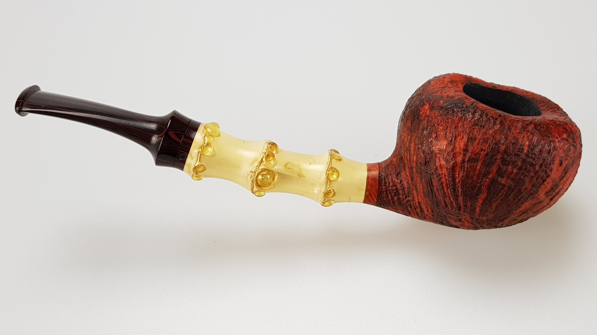 Gabriele Dal Fiume Freehand Pfeifen Strawberry Turtle (interne Nr. 13023) Detailbild 1