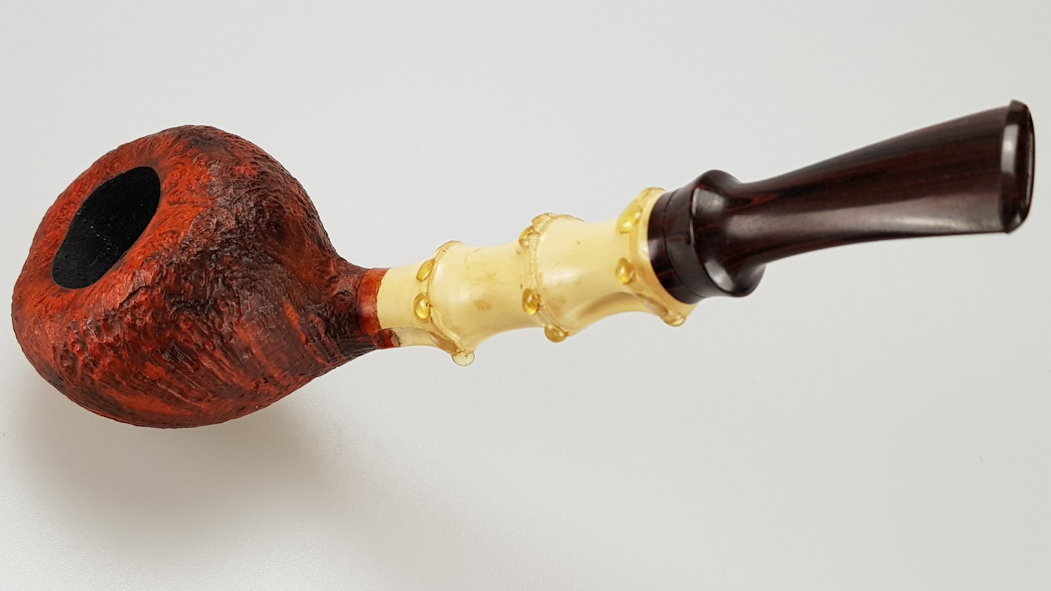 Gabriele Dal Fiume Freehand Pfeifen Strawberry Turtle (interne Nr. 13023) Detailbild 2