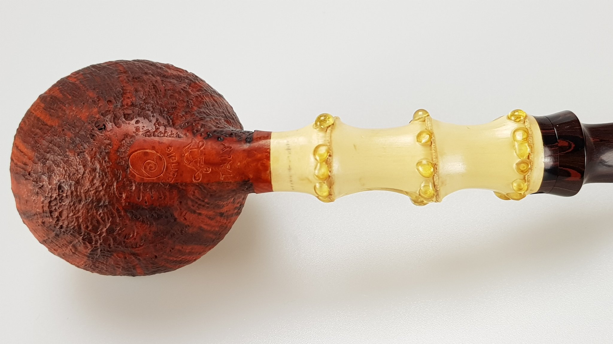 Gabriele Dal Fiume Freehand Pfeifen Strawberry Turtle (interne Nr. 13023) Detailbild 4