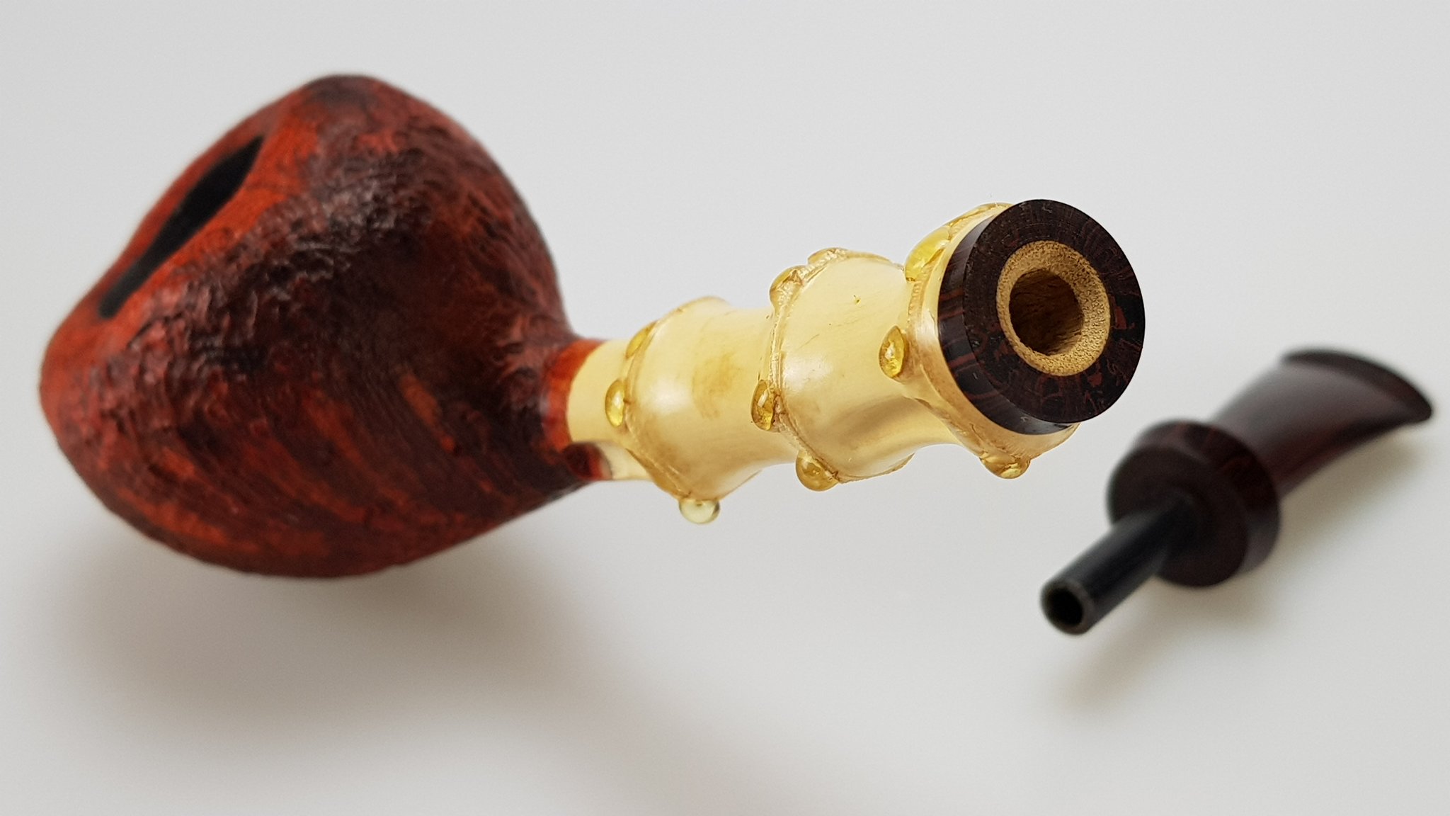 Gabriele Dal Fiume Freehand Pfeifen Strawberry Turtle (interne Nr. 13023) Detailbild 6