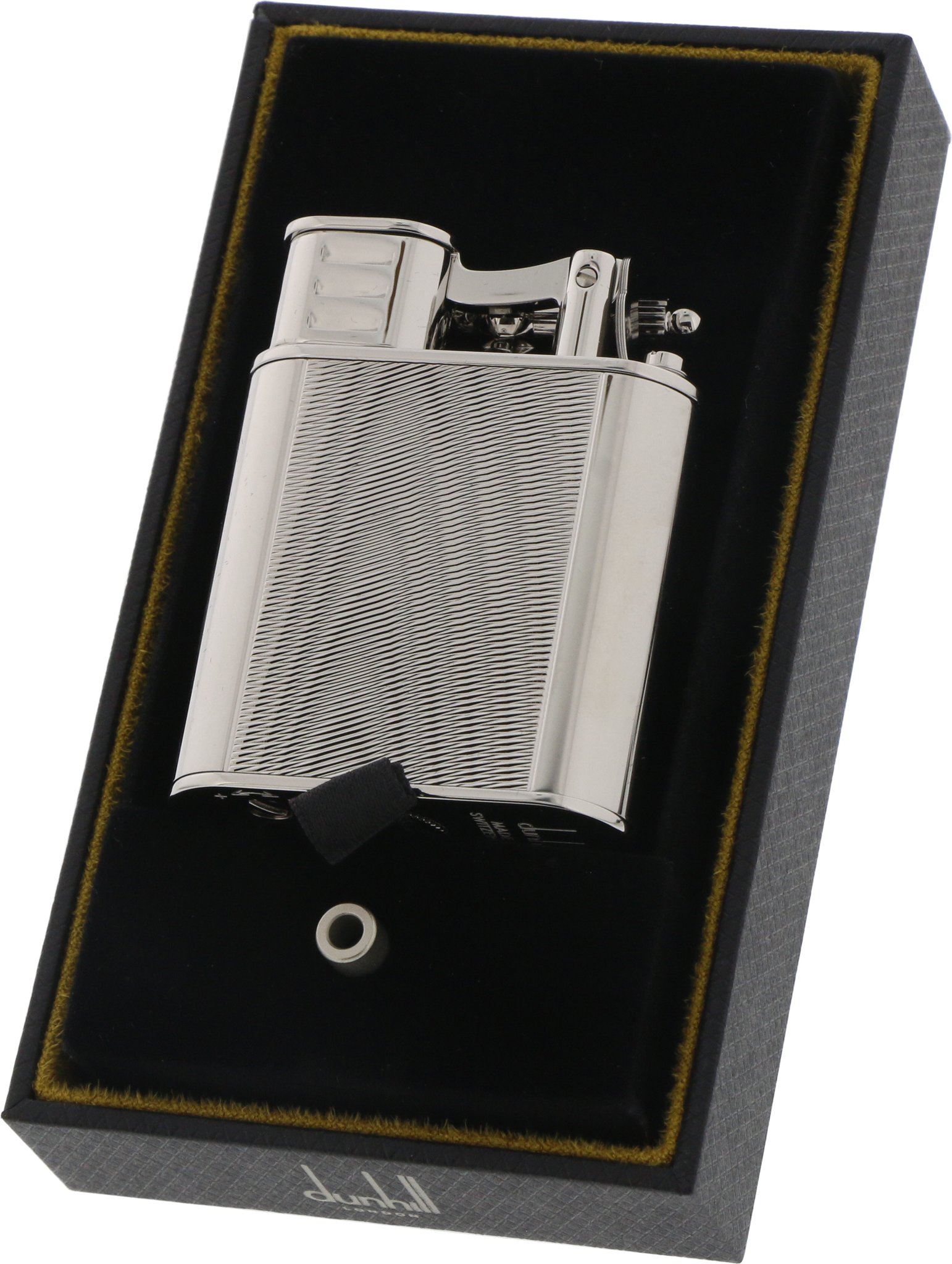 Dunhill The White Spot Unique Turbo Moire Texture Palladium Plate (DU21RRT1141049TU) Detailbild 02