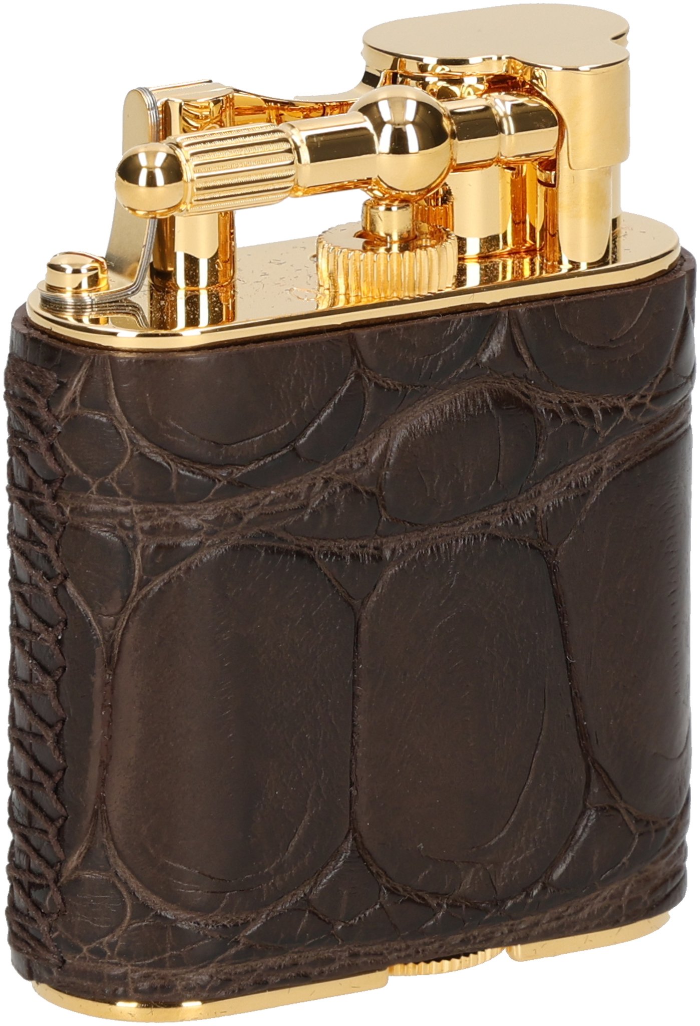 Aligator Gold Plated brown hinten 2