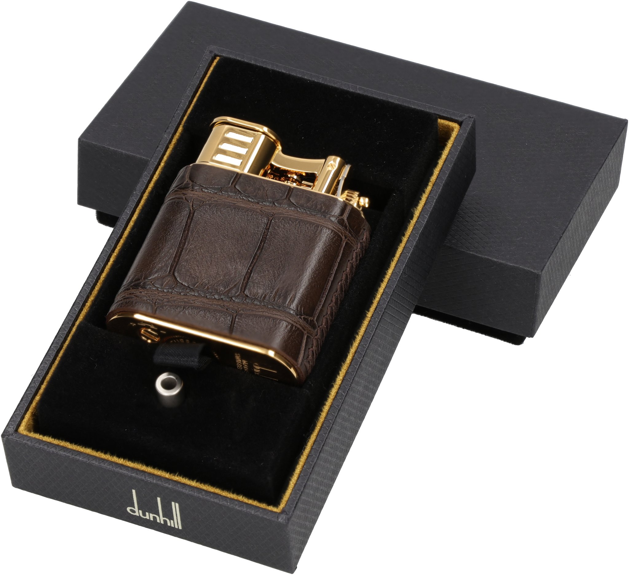 Aligator Gold Plated brown Verapackung