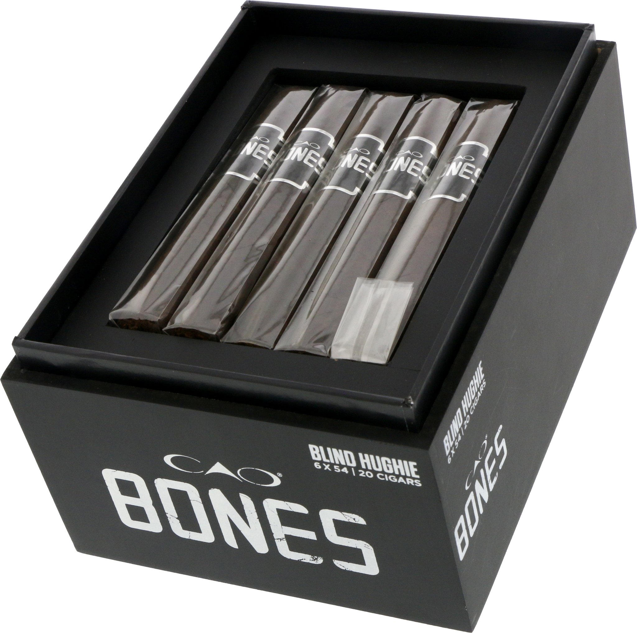 CAO Bones Blind Hughie (Toro) Kiste offen