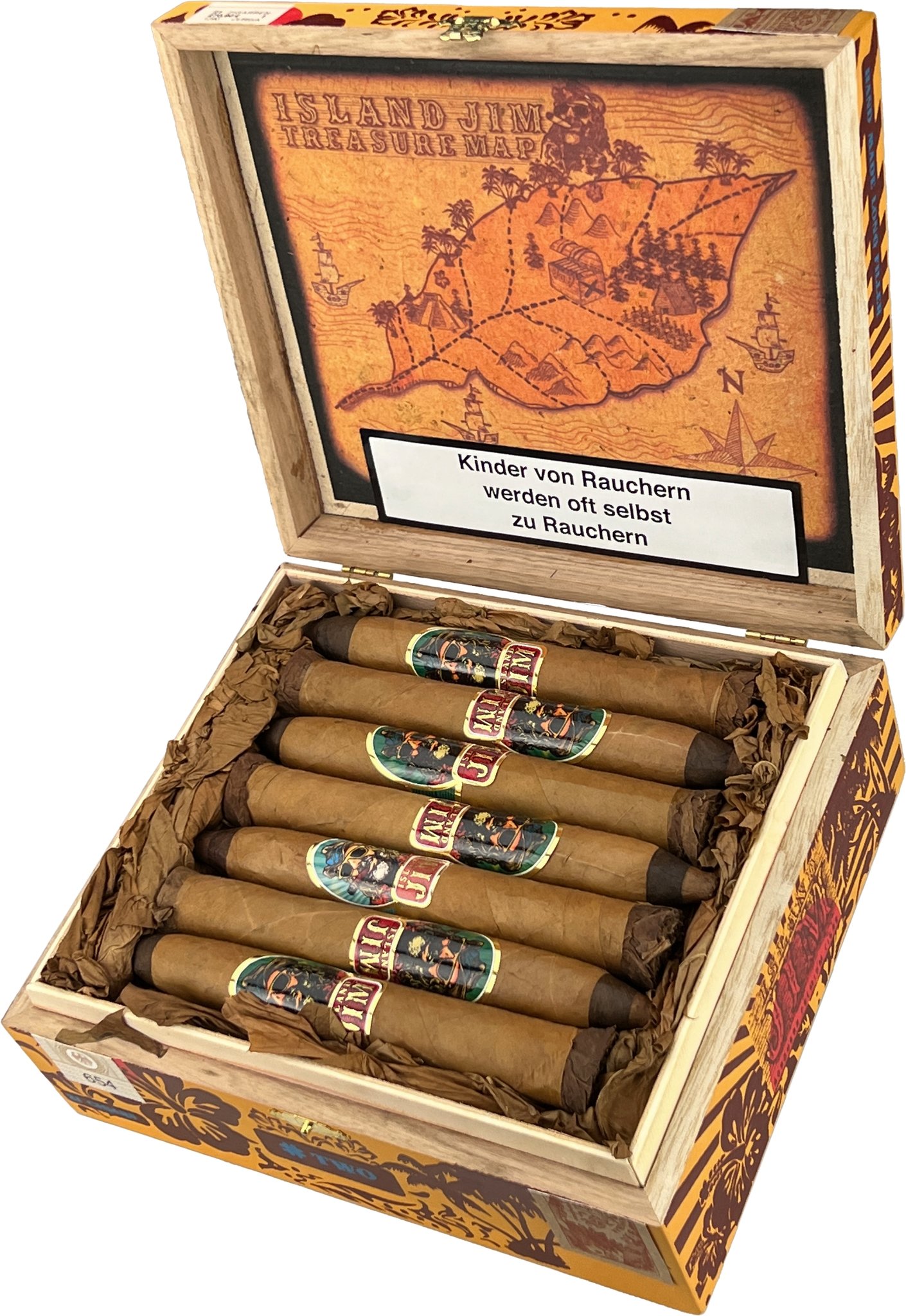 #2 Connecticut Kiste offen