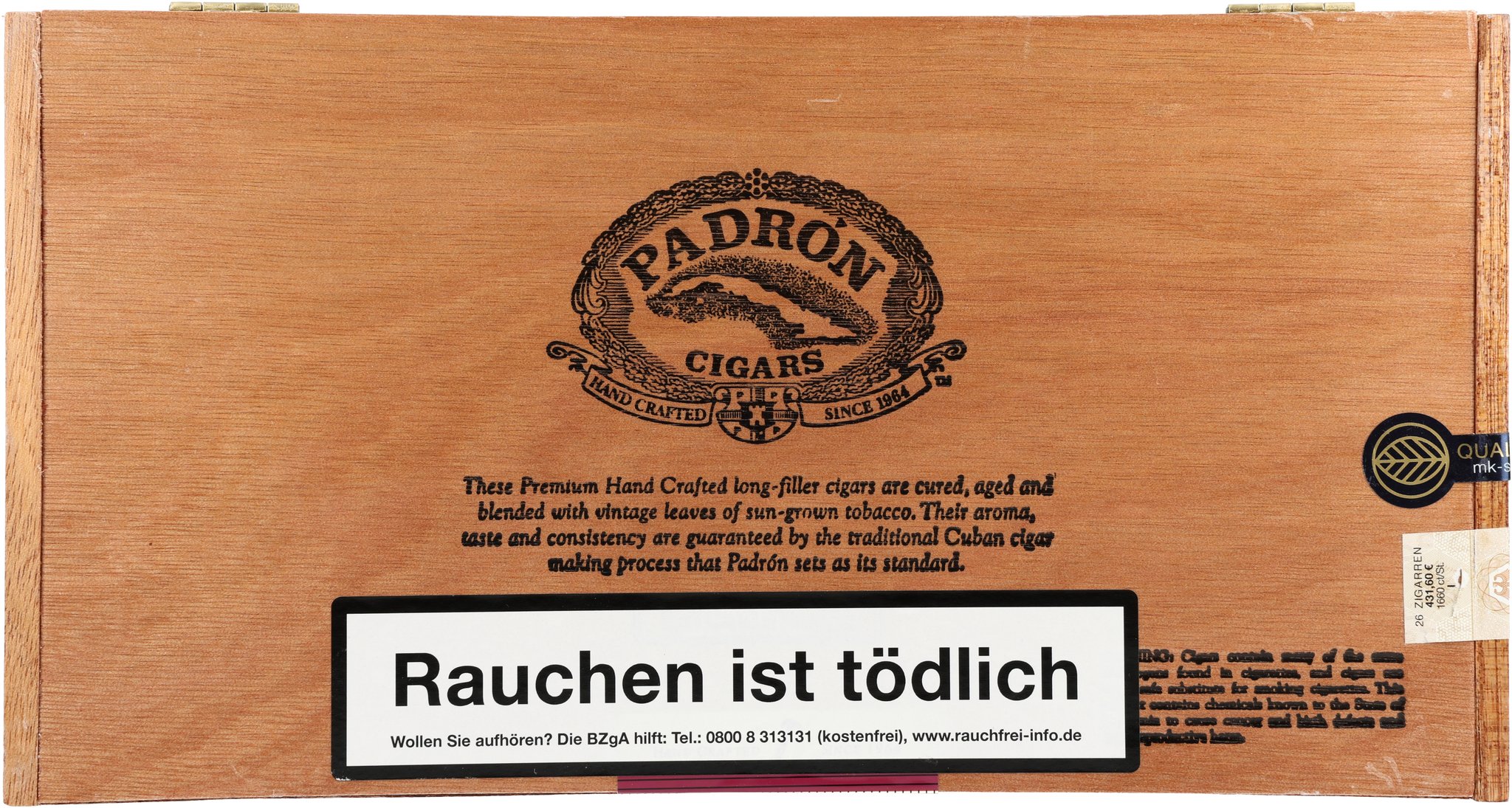 No. 5000 NATURAL Box front