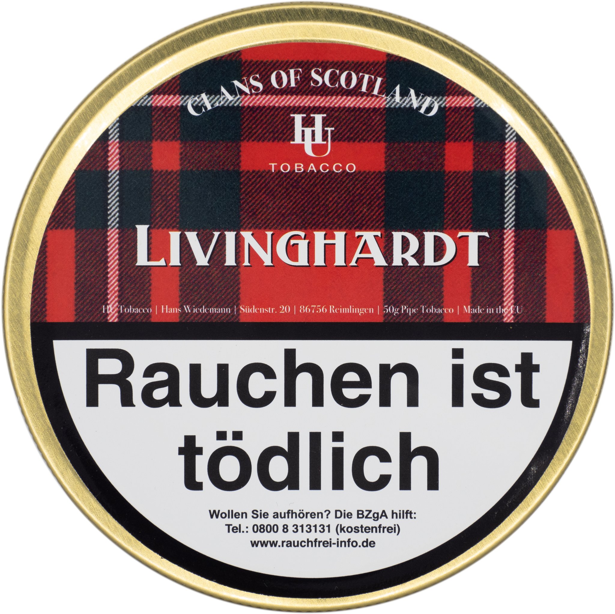 HU Tobacco Clans of Scotland Livinghardt